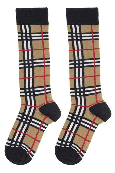 calzini burberry|Designer Socks & Tights .